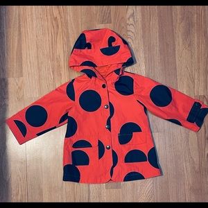 EUC London Fog 3T Toddler Ladybug Raincoat